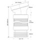 Купить Фановая раздвижная (L260-365мм) гофрированная труба под углом 14° c прокладкой; вход на 90-110мм, выход вставляется внутрь 4”/110мм трубы (mrwc-f10r) по цене 2935.5 руб., в Санкт-Петебруге в интернет магазине 100-Систем, а также дургие товары McALPINE из раздела Гофрированный отвод и Отводы для унитазов
