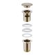 Купить Донный клапан ABBER AF0010G с переливом, золото матовое (af0010g) по цене 3024 руб., в Санкт-Петебруге в интернет магазине 100-Систем, а также дургие товары ABBER из раздела Выпуски, донные клапаны и Сифоны