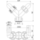 Купить ALCA PLAST Двойное колено G1"/ 17-23, арт. P148 (p148) по цене 958 руб., в Санкт-Петебруге в интернет магазине 100-Систем, а также дургие товары AlcaPlast из раздела Комплектующие и Сифоны