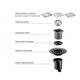 Купить Трап BERGES водосток PLATZ Antik 150х150, матовый хром, S-сифон D50/105 H50 вертикальный (090061) по цене 7690 руб., в Санкт-Петебруге в интернет магазине 100-Систем, а также дургие товары BERGES из раздела Трапы и Душевые лотки и душевые трапы