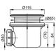 Купить Сифон для душевого поддона Ravak Basic X01308 Хром матовый (x01308) по цене 2750 руб., в Санкт-Петебруге в интернет магазине 100-Систем, а также дургие товары RAVAK из раздела Сифон и Сифоны для ванн, поддонов