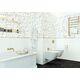 Купить Керамическая  плитка настенная DELACORA Exotic White WT15EXI00  253*750 (7 шт в уп/55,776 кв.м в пал) (wt15exi00) по цене 1890 руб., в Санкт-Петебруге в интернет магазине 100-Систем, а также дургие товары DELACORA из раздела Керамическая плитка и Напольные покрытия