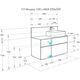 Купить Тумба с раковиной MILA 35x50 с универсальной столешницей дуб/белый AQUATON Мишель 1A2441K3MIDU0 (1a2441k3midu0) по цене 35710 руб., в Санкт-Петебруге в интернет магазине 100-Систем, а также дургие товары AQUATON из раздела Тумбы с умывальником и Мебель для ванной комнаты