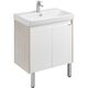 Купить Тумба под раковину дуб/белый 70см AQUATON Сканди 1A278901SDB20 (1a278901sdb20) по цене 9184 руб., в Санкт-Петебруге в интернет магазине 100-Систем, а также дургие товары AQUATON из раздела Тумбы под раковину и Мебель для ванной комнаты