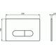 Купить R0115A6 OLEAS™ M1 Механическая панель смыва, двойной смыв (Черная) (r0115a6) по цене 6100.6 руб., в Санкт-Петебруге в интернет магазине 100-Систем, а также дургие товары IDEAL STANDARD из раздела Клавиши смыва и Инсталляции