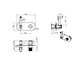 Купить Смеситель гигиенический STICK CHROME TOUCH CHROME (127-crcr.2) по цене 30298 руб., в Санкт-Петебруге в интернет магазине 100-Систем, а также дургие товары BOHEME из раздела Гигиенический душ со смесителем и Гигиенический душ