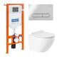 Купить Комплект Унитаз подвесной BelBagno SFERA BB046CHR Сиденье дюропласт с системой Soft Close BB2111SC Система инсталляции для унитазов BelBagno BB002-80 Клавиша смыва PROSPERO BB005-PR-CHROME (bb046chr/bb2111sc/bb002-80/bb005-pr-chrome) по цене 37760 руб., в Санкт-Петебруге в интернет магазине 100-Систем, а также дургие товары BelBagno из раздела Готовые решения и Инсталляции