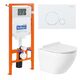 Купить Комплект Унитаз подвесной BelBagno SFERA BB046CHR Сиденье дюропласт с системой Soft Close BB2111SC Система инсталляции для унитазов BelBagno BB002-80 Клавиша смыва SFERA BB014-SR-BIANCO (bb046chr/bb2111sc/bb002-80/bb014-sr-bianco) по цене 36490 руб., в Санкт-Петебруге в интернет магазине 100-Систем, а также дургие товары BelBagno из раздела Готовые решения и Инсталляции