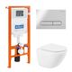 Купить Комплект Унитаз подвесной BelBagno AMANDA BB051CHR Сиденье дюропласт с системой Soft Close BB051SC Система инсталляции для унитазов BelBagno BB002-80 Клавиша смыва PROSPERO BB005-PR-CHROME (bb051chr/bb051sc/bb002-80/bb005-pr-chrome) по цене 38240 руб., в Санкт-Петебруге в интернет магазине 100-Систем, а также дургие товары BelBagno из раздела Готовые решения и Инсталляции
