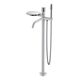 Купить Смеситель напольный STICK WHITE TOUCH CHROME (129-wcr.2) по цене 64328 руб., в Санкт-Петебруге в интернет магазине 100-Систем, а также дургие товары BOHEME из раздела Напольные смесители для ванны, раковины и Смесители для ванны и душа