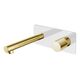 Купить Смеситель STICK из стены WHITE TOUCH GOLD (125-wg.2) по цене 24048 руб., в Санкт-Петебруге в интернет магазине 100-Систем, а также дургие товары BOHEME из раздела Встраиваемые настенные смесители для раковины и Смесители для раковины