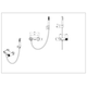 Купить Смеситель STICK для ванны BLACK DIAMOND BLACK (123-bb) по цене 44858 руб., в Санкт-Петебруге в интернет магазине 100-Систем, а также дургие товары BOHEME из раздела Смесители с коротким изливом и Смесители для ванны и душа