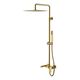 Купить Стойка для душа Qubic Bronze (478-br) по цене 59293 руб., в Санкт-Петебруге в интернет магазине 100-Систем, а также дургие товары BOHEME из раздела Душевые стойки и Душевые стойки, системы, панели, гарнитуры