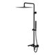 Купить Стойка для душа Qubic Matt Black (478-b) по цене 59056 руб., в Санкт-Петебруге в интернет магазине 100-Систем, а также дургие товары BOHEME из раздела Душевые стойки и Душевые стойки, системы, панели, гарнитуры