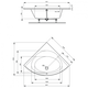 Купить Угловая встраиваемая акриловая ванна 140X140 см Ideal Standard TONIC II K746701 (k746701) по цене 92137.26 руб., в Санкт-Петебруге в интернет магазине 100-Систем, а также дургие товары IDEAL STANDARD из раздела Акриловые ванны и Ванны