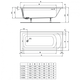Купить Прямоугольная ванна 170х70 см Ideal Standard HOTLINE K865901 (k865901) по цене 36046.65 руб., в Санкт-Петебруге в интернет магазине 100-Систем, а также дургие товары IDEAL STANDARD из раздела Акриловые ванны и Ванны