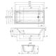 Купить W93A-180-080W-R Gem  каркас для ванны 180х80 см (w93a-180-080w-r) по цене 7990 руб., в Санкт-Петебруге в интернет магазине 100-Систем, а также дургие товары AM.PM из раздела Каркасы и Комплектующие для ванн