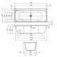Купить W84A-170-070W-A Func Ванна акриловая 170х70 (w84a-170-070w-a) по цене 32590 руб., в Санкт-Петебруге в интернет магазине 100-Систем, а также дургие товары AM.PM из раздела Акриловые ванны и Ванны