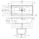 Купить W84A-170-080W-A Func Ванна акриловая 170х80 (w84a-170-080w-a) по цене 34690 руб., в Санкт-Петебруге в интернет магазине 100-Систем, а также дургие товары AM.PM из раздела Акриловые ванны и Ванны