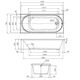 Купить W94A-170-075W-A X-Joy Ванна акриловая 170х75 (w94a-170-075w-a) по цене 24990 руб., в Санкт-Петебруге в интернет магазине 100-Систем, а также дургие товары AM.PM из раздела Акриловые ванны и Ванны