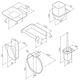Купить AK50D1206B Inspire V2.0 набор аксессуаров для зоны красоты и туалета, черный (ak50d1206b) по цене 37990 руб., в Санкт-Петебруге в интернет магазине 100-Систем, а также дургие товары AM.PM из раздела Комбинированные стойки держатели и Аксессуары для ванной комнаты