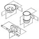 Купить AK74B0403W Sense L набор аксессуаров для зоны красоты (ak74b0403w) по цене 9290 руб., в Санкт-Петебруге в интернет магазине 100-Систем, а также дургие товары AM.PM из раздела Комбинированные стойки держатели и Аксессуары для ванной комнаты