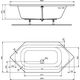 Купить Шестиугольная встраиваемая акриловая ванна 200X100 см Ideal Standard TONIC II K747001 (k747001) по цене 95016.09 руб., в Санкт-Петебруге в интернет магазине 100-Систем, а также дургие товары IDEAL STANDARD из раздела Акриловые ванны и Ванны