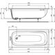 Купить ванна Ideal Standard Ideal Standard i.life  (t476201) по цене 36260.21 руб., в Санкт-Петебруге в интернет магазине 100-Систем, а также дургие товары IDEAL STANDARD из раздела Акриловые ванны и Ванны
