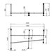 Купить W80A-170U110W-R Like, каркас 170х110 см, универсальный, шт (w80a-170u110w-r) по цене 10490 руб., в Санкт-Петебруге в интернет магазине 100-Систем, а также дургие товары AM.PM из раздела Каркасы и Комплектующие для ванн
