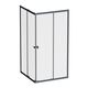 Купить W87G-403-100100-BT Sunny душ огражд квадратн, раздвижн двери 100x100 черный,стекло прозрачн (w87g-403-100100-bt) по цене 30890 руб., в Санкт-Петебруге в интернет магазине 100-Систем, а также дургие товары AM.PM из раздела Душевые ограждения и Душевые кабины и ограждения