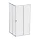 Купить W87G-403-100100-MT Sunny душ огражд квадратн, раздвижн двери 100x100 серебро,стекло прозрачн (w87g-403-100100-mt) по цене 30190 руб., в Санкт-Петебруге в интернет магазине 100-Систем, а также дургие товары AM.PM из раздела Душевые ограждения и Душевые кабины и ограждения