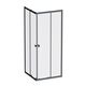 Купить W87G-403-8080-BT Sunny душ огражд квадратн, раздвижн двери 80x80 черный,стекло прозрачн (w87g-403-8080-bt) по цене 26490 руб., в Санкт-Петебруге в интернет магазине 100-Систем, а также дургие товары AM.PM из раздела Душевые ограждения и Душевые кабины и ограждения