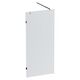 Купить W94UWI-90-F1-MTE X-Joy Душевая перегородка 90x195, стекло прозр. 8 мм + покрытие, фурнитура мат хром (w94uwi-90-f1-mte) по цене 16490 руб., в Санкт-Петебруге в интернет магазине 100-Систем, а также дургие товары AM.PM из раздела Душевые перегородки и Душевые двери, перегородки
