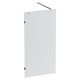 Купить W94UWI-100-F1-MTE X-Joy Душевая перегородка 100x195, стекло прозр. 8 мм + покрытие, фурнитура мат хр (w94uwi-100-f1-mte) по цене 18490 руб., в Санкт-Петебруге в интернет магазине 100-Систем, а также дургие товары AM.PM из раздела Душевые перегородки и Душевые двери, перегородки