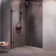 Купить W94UWI-110-F1-BTE X-Joy Душевая перегородка 110x195, стекло прозр. 8 мм + покрытие, фурнитура черный (w94uwi-110-f1-bte) по цене 19990 руб., в Санкт-Петебруге в интернет магазине 100-Систем, а также дургие товары AM.PM из раздела Душевые перегородки и Душевые двери, перегородки