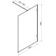 Купить W94UWI-120-F1-MTE X-Joy Душевая перегородка 120x195, стекло прозр. 8 мм + покрытие, фурнитура мат хр (w94uwi-120-f1-mte) по цене 20990 руб., в Санкт-Петебруге в интернет магазине 100-Систем, а также дургие товары AM.PM из раздела Душевые перегородки и Душевые двери, перегородки
