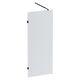 Купить W94UWI-80-F1-BTE X-Joy Душевая перегородка 80x195, стекло прозр. 8 мм + покрытие, фурнитура черный (w94uwi-80-f1-bte) по цене 15990 руб., в Санкт-Петебруге в интернет магазине 100-Систем, а также дургие товары AM.PM из раздела Душевые перегородки и Душевые двери, перегородки