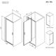 Купить W90G-80-1P-MT Gem дверь душевая распашн 80x195,серебро, стекло прозрачн (w90g-80-1p-mt) по цене 23290 руб., в Санкт-Петебруге в интернет магазине 100-Систем, а также дургие товары AM.PM из раздела Душевые двери и Душевые двери, перегородки