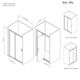 Купить W90G-120-1P-MT Gem дверь душевая распашн 120x195,серебро, стекло прозрачн (w90g-120-1p-mt) по цене 28790 руб., в Санкт-Петебруге в интернет магазине 100-Систем, а также дургие товары AM.PM из раздела Душевые двери и Душевые двери, перегородки
