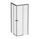 Купить W94G-403-8080-BТ1К X-joy душевое огражд квадратн.,раздвиж.двери 80x80 черный мат.,стекло прозрачн (w94g-403-8080-bт1к) по цене 28290 руб., в Санкт-Петебруге в интернет магазине 100-Систем, а также дургие товары AM.PM из раздела Душевые ограждения и Душевые кабины и ограждения