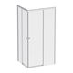 Купить W94G-403-100280-MТ1К X-joy душевое огражд прямоугольн.,раздвиж.двери 100x80 хром мат.,стекло прозр (w94g-403-100280-mт1к) по цене 38290 руб., в Санкт-Петебруге в интернет магазине 100-Систем, а также дургие товары AM.PM из раздела Душевые ограждения и Душевые кабины и ограждения