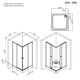 Купить W94G-403-100100-BТ1К X-joy душевое огражд квадратн.,раздвиж.двери 100x100 черный мат.,стекло прозр (w94g-403-100100-bт1к) по цене 31590 руб., в Санкт-Петебруге в интернет магазине 100-Систем, а также дургие товары AM.PM из раздела Душевые ограждения и Душевые кабины и ограждения