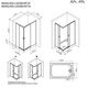 Купить W94G-403-120280-MТ1К X-joy душевое огражд прямоугольн.,раздвиж.двери 120x80 хром мат.,стекло прозр (w94g-403-120280-mт1к) по цене 40990 руб., в Санкт-Петебруге в интернет магазине 100-Систем, а также дургие товары AM.PM из раздела Душевые ограждения и Душевые кабины и ограждения