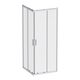 Купить W90G-403-8080-MT Gem душевое огражд квадратн.,раздвиж.двери 80x80 хром мат.,стекло прозрачн (w90g-403-8080-mt) по цене 33490 руб., в Санкт-Петебруге в интернет магазине 100-Систем, а также дургие товары AM.PM из раздела Душевые ограждения и Душевые кабины и ограждения