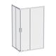Купить W90G-403-120290-MT Gem душевое огражд прямоугольн.,раздвиж.двери 120x90 хром мат.,стекло прозрачн (w90g-403-120290-mt) по цене 37790 руб., в Санкт-Петебруге в интернет магазине 100-Систем, а также дургие товары AM.PM из раздела Душевые ограждения и Душевые кабины и ограждения