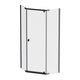 Купить W87G-405-9090-BT Sunny душ огражд 5-угольн, распашн дверь 90x90 черный,стекло прозрачн (w87g-405-9090-bt) по цене 26390 руб., в Санкт-Петебруге в интернет магазине 100-Систем, а также дургие товары AM.PM из раздела Душевые ограждения и Душевые кабины и ограждения