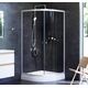 Купить W88G-205-090MT64 X-Joy Twin Slide,  Душевое ограждение без  поддона, 90x90, профиль мат хром (w88g-205-090mt64) по цене 17990 руб., в Санкт-Петебруге в интернет магазине 100-Систем, а также дургие товары AM.PM из раздела Душевые ограждения и Душевые кабины и ограждения