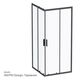 Купить W93G-403-090BT Душевое ограждение Gem S Square Slide 90x90 стекло прозрачное, профиль черный матовый (w93g-403-090bt) по цене 57990 руб., в Санкт-Петебруге в интернет магазине 100-Систем, а также дургие товары AM.PM из раздела Душевые ограждения и Душевые кабины и ограждения