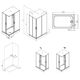 Купить W90C-404-12080MT Gem кабина душевая 120x80, прямоугольная, профиль матовый хром, стекло прозрачное (w90c-404-12080mt) по цене 127590 руб., в Санкт-Петебруге в интернет магазине 100-Систем, а также дургие товары AM.PM из раздела Душевые кабины и Душевые кабины и ограждения