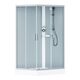 Купить W90C-404-12090MT Gem кабина душевая  120x90, прямоугольная, профиль матовый хром, стекло прозрачное (w90c-404-12090mt) по цене 139690 руб., в Санкт-Петебруге в интернет магазине 100-Систем, а также дургие товары AM.PM из раздела Душевые кабины и Душевые кабины и ограждения